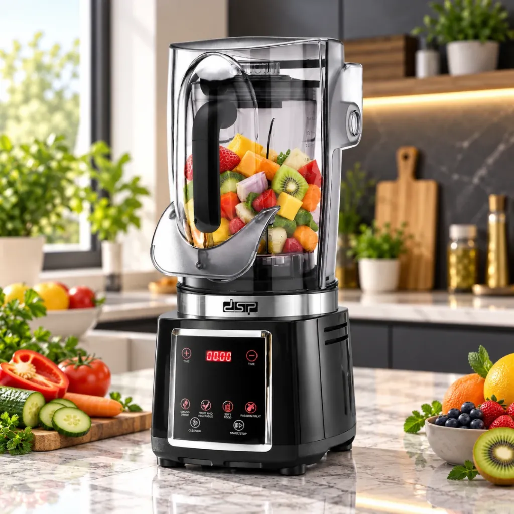Blender Professionnel Multifonction DSP 800W 2L – Noir (3).webp