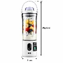 Mini Blender Rechargeable DSP 110W 400ml – Blanc (5).webp