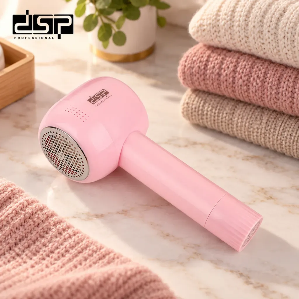 Rasoir Anti-bouloche Rechargeable DSP - 5W - Rose (3).webp