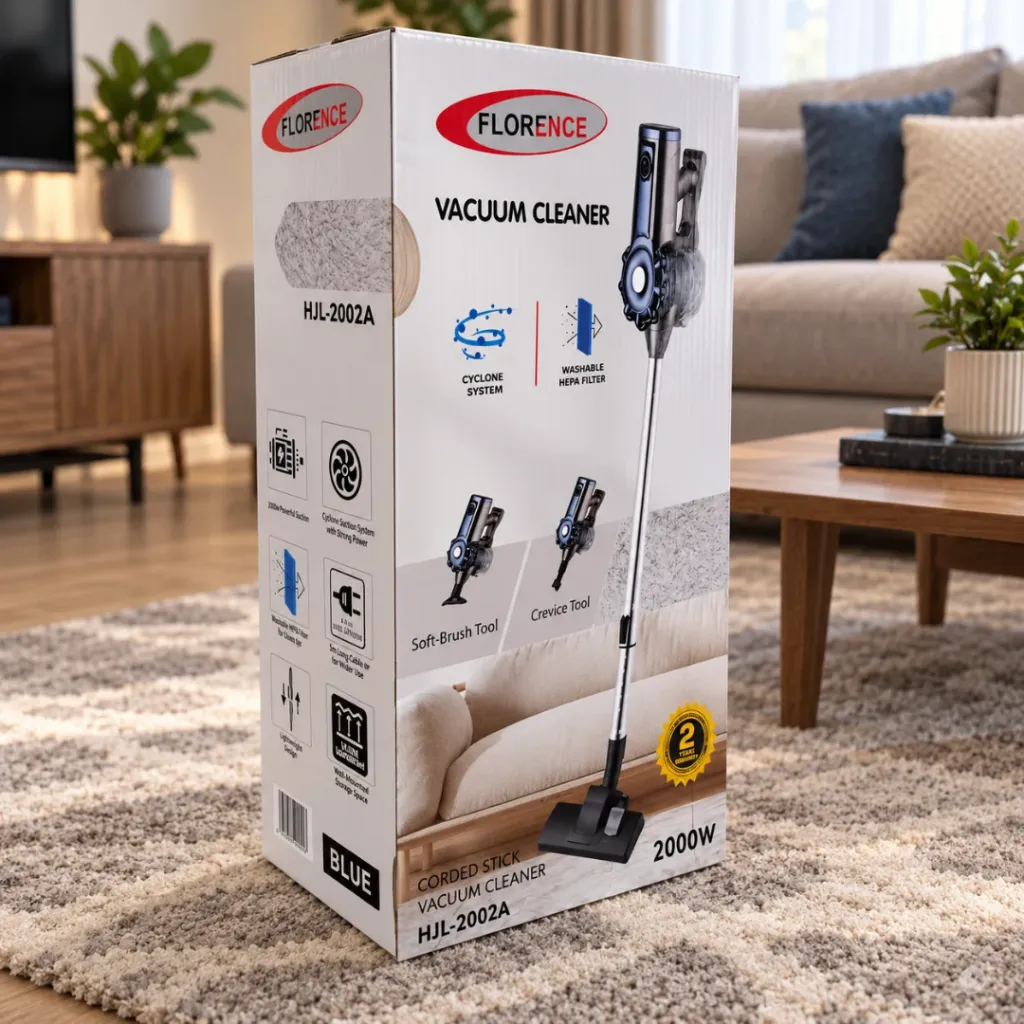 Aspirateur Balai Electrique Florence 1500W Bleu (1).webp