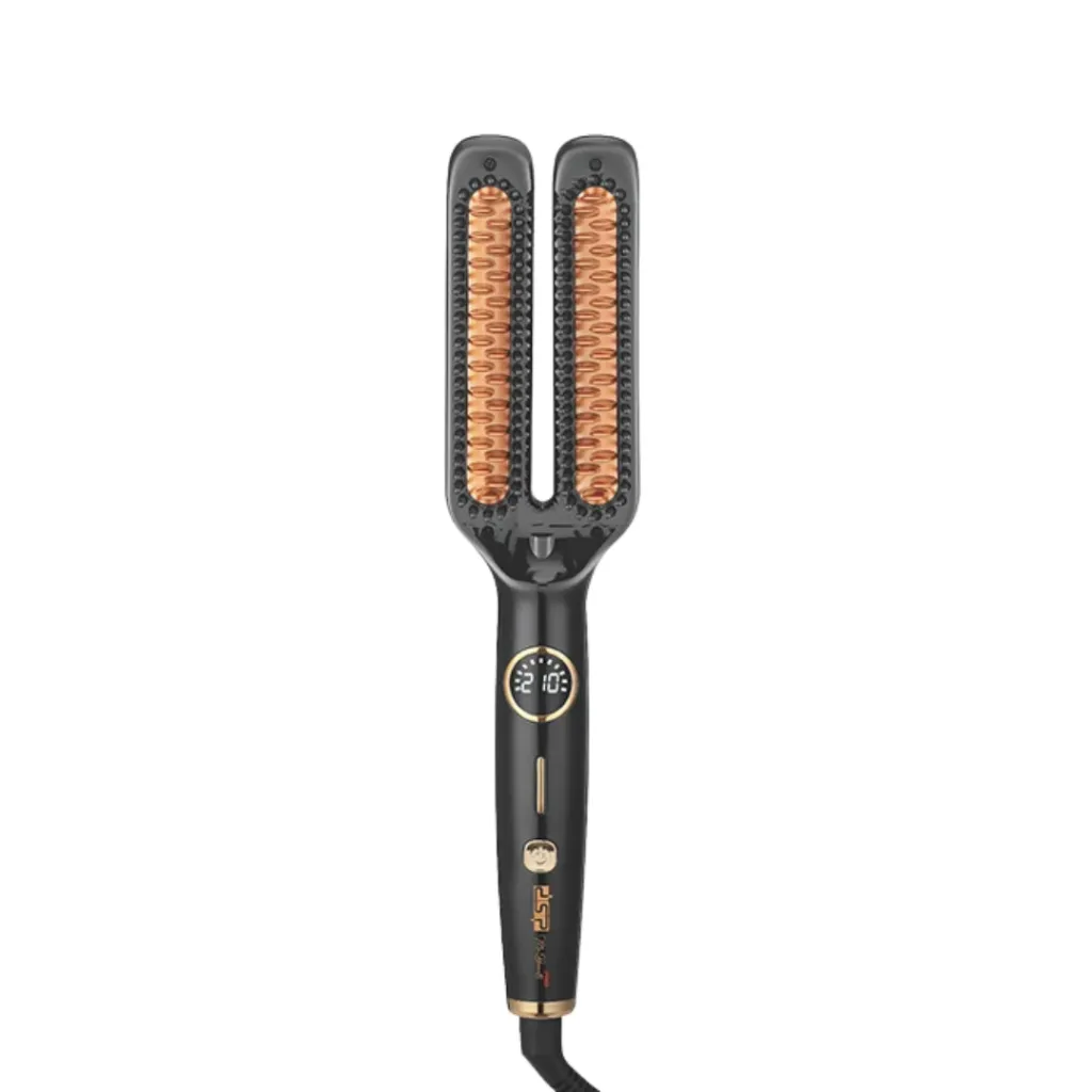 Brosse Lissante Double DSP – 65W – 210°C Noir (1).webp