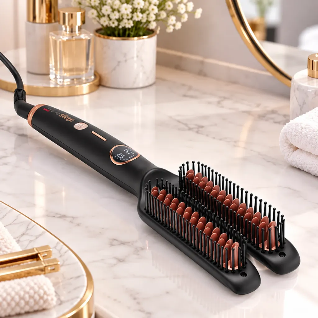 Brosse Lissante Double DSP – 65W – 210°C Noir (7).webp