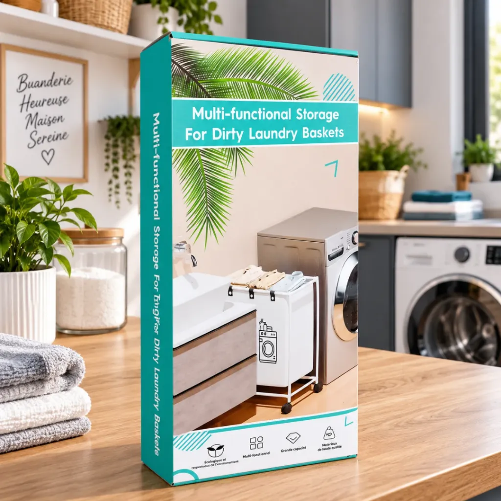 Panier A Linge Mobile Pour Vêtements (3).webp