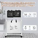 Panier A Linge Mobile Pour Vêtements- 4 Compartiments (3).webp