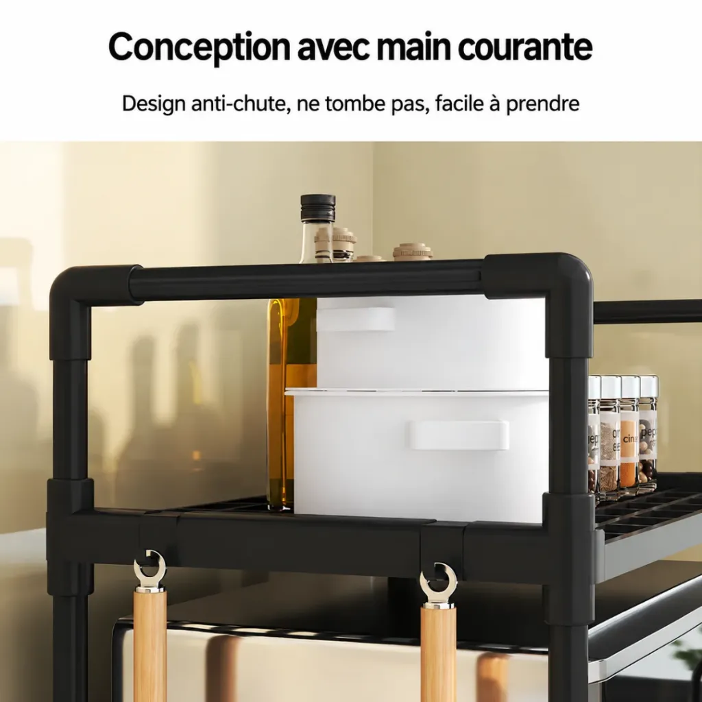 Support Pour Micro-Ondes Avec Etagères Rangement (1).webp
