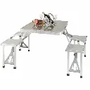 Table Pliante En Aluminium Avec 4 Chaises (11).webp