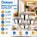 Batterie De Cuisine En Inox 1810-Vivaldi Sedef 8 Pièces - Argent (1).webp