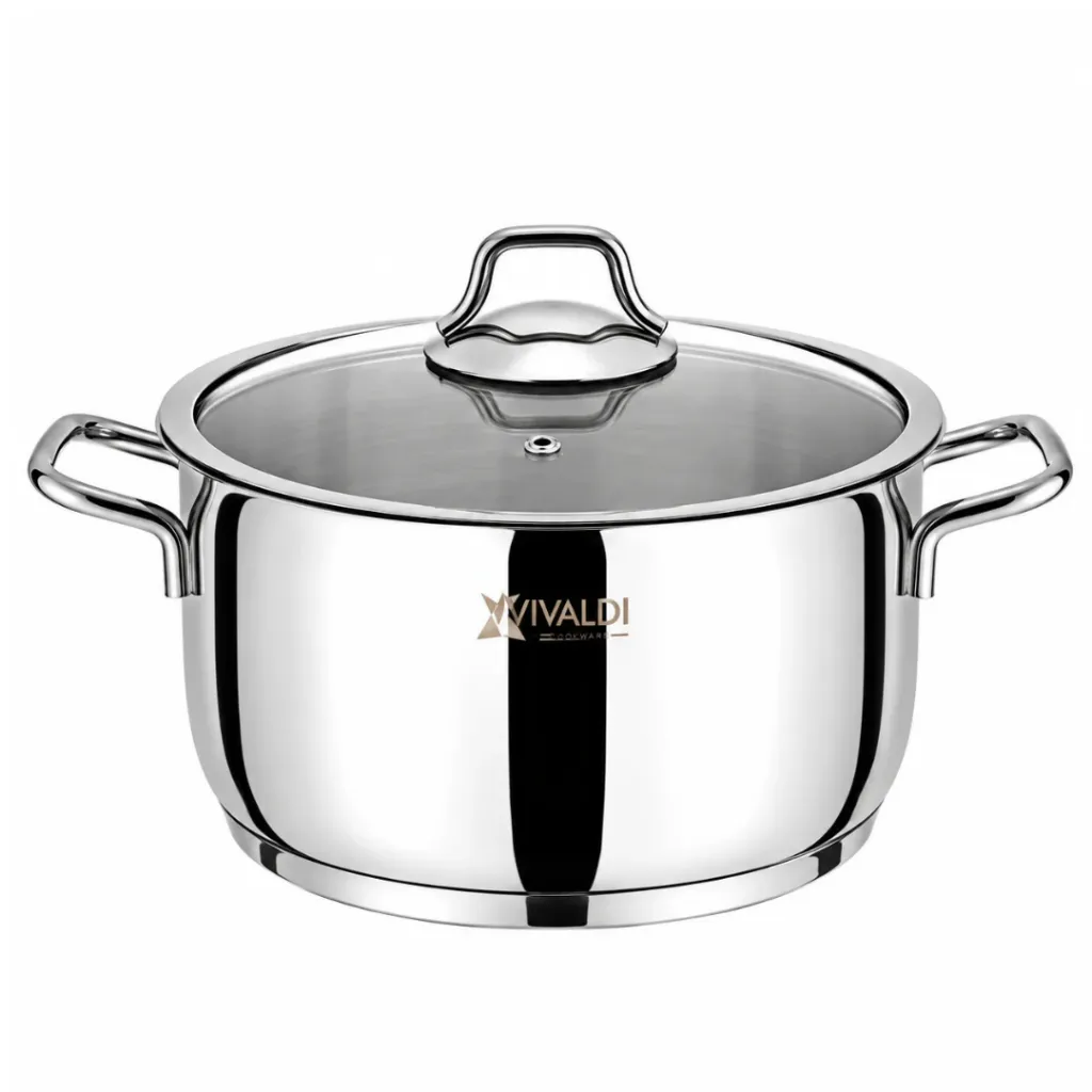 Batterie De Cuisine En Inox 1810-Vivaldi Sedef 8 Pièces - Argent (4).webp