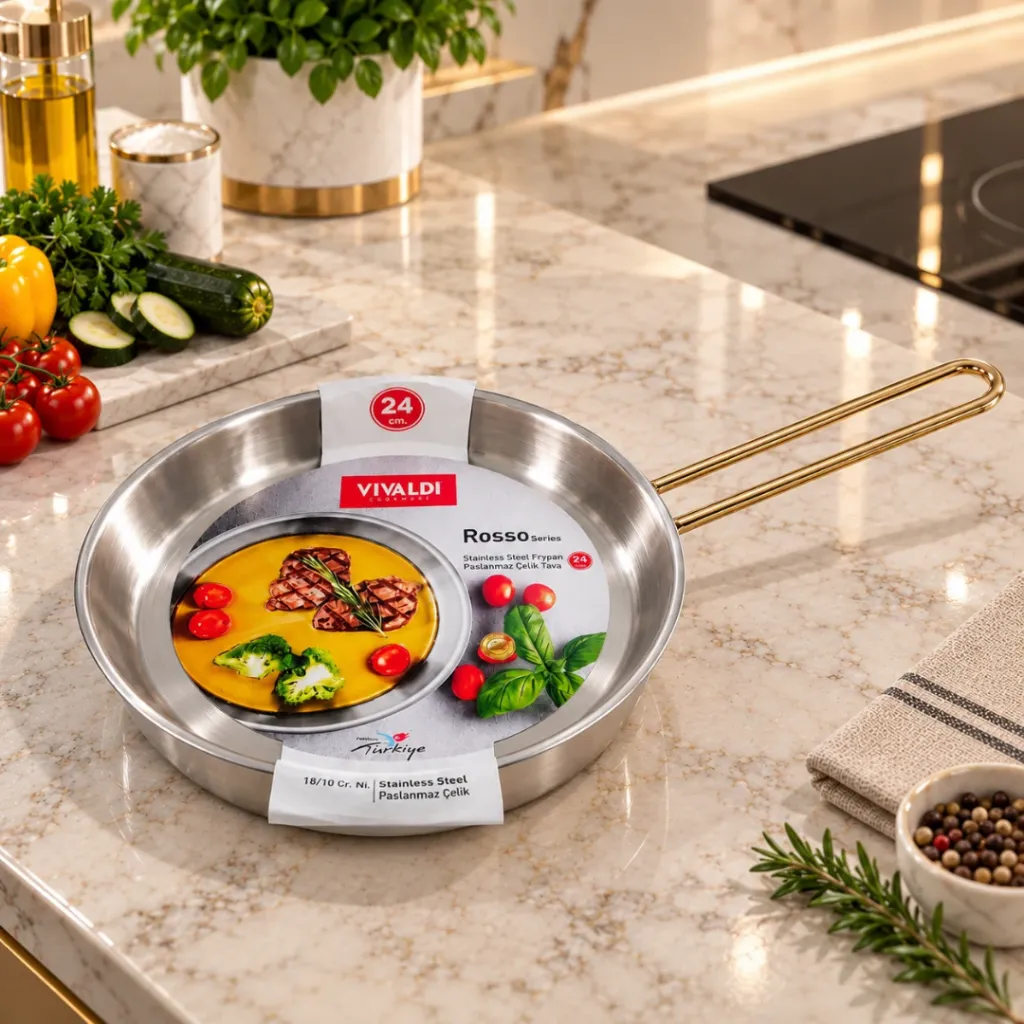 Poêle Vivaldi Rosso 24 cm Inox 1810 (3).webp