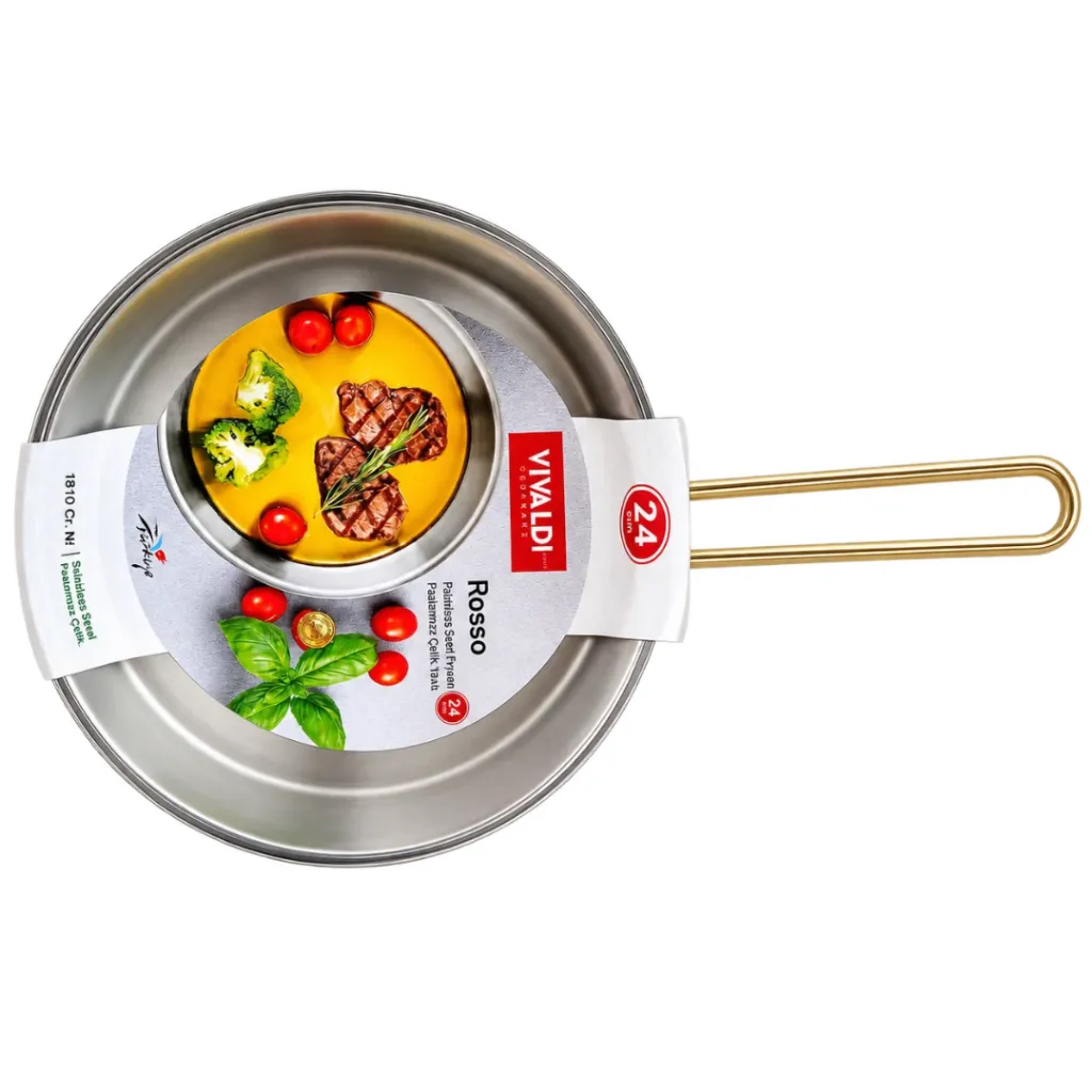 Poêle Vivaldi Rosso 24 cm Inox 1810 (4).webp