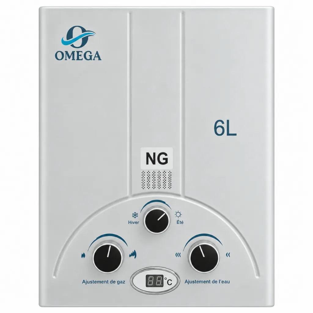 Chauffe-Eau A Gaz Naturel Omega - 6 L- Gris (6).webp