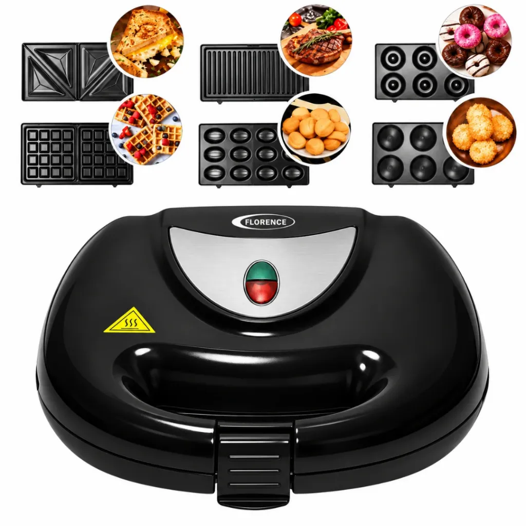 Appareil De Cuisson 6en1 Florence 1500W - Noir (5).webp