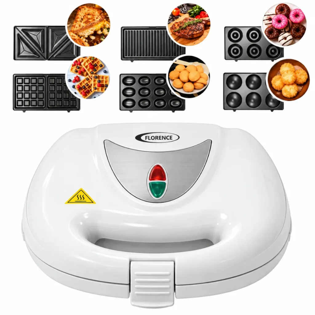 Appareil De Cuisson 6en1 Florence 1500W - Blanc (4).webp