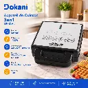 Appareil de Cuisson 3en1 Lexical Zouza , Panini , Gauffre 1400W.webp