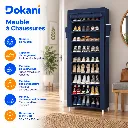 Porte Chaussures- 9 Etagères - Bleu - 58 x 30 x 158 cm (3).webp