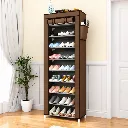 Porte Chaussures- 9 Etagères - Marron - 58 x 30 x 158 cm (3).webp