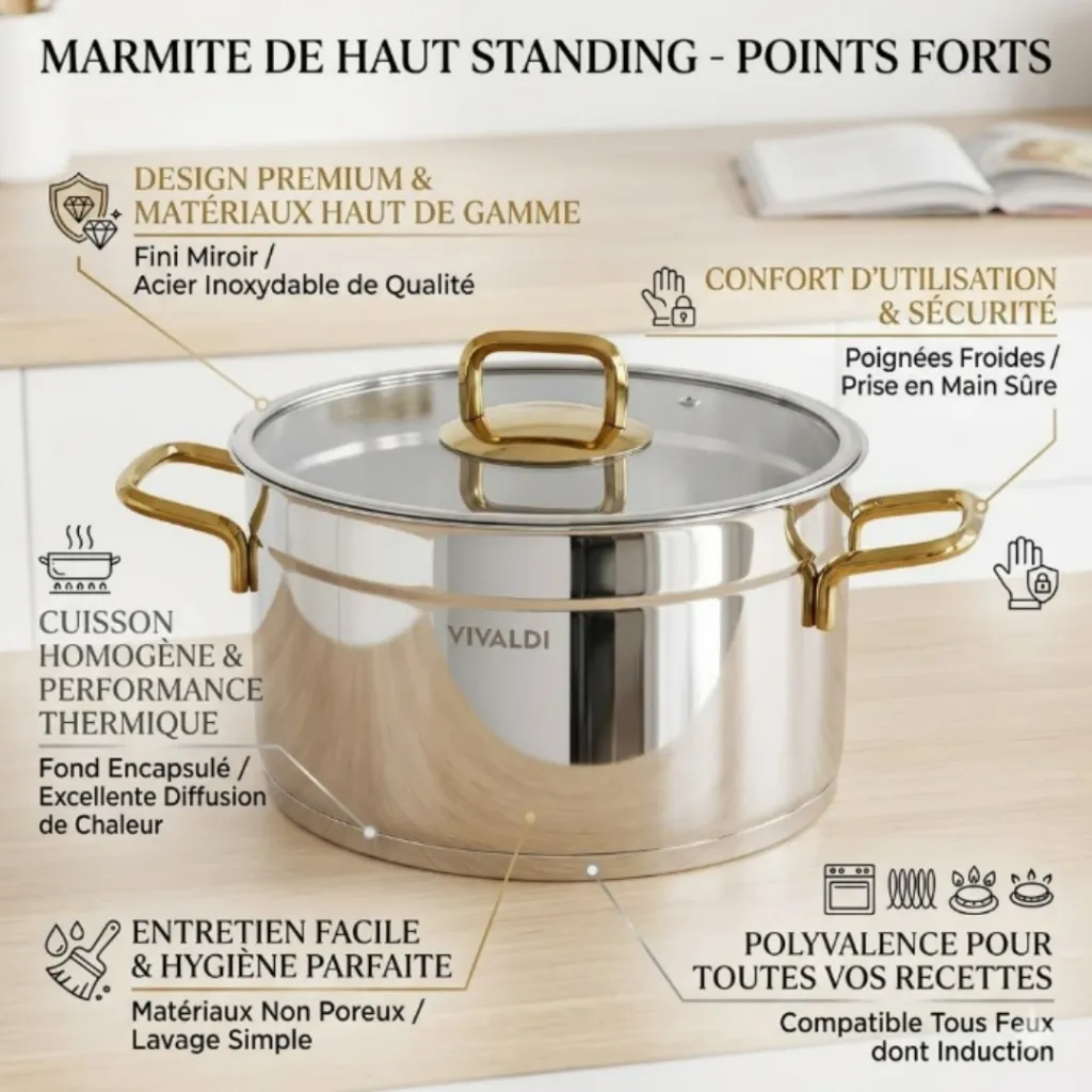Marmite Vivaldi Rosso 28 cm Inox 1810 (4).webp