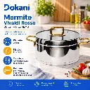 Marmite Vivaldi Rosso en Inox 1810 - 26 cm - Argent (2).webp