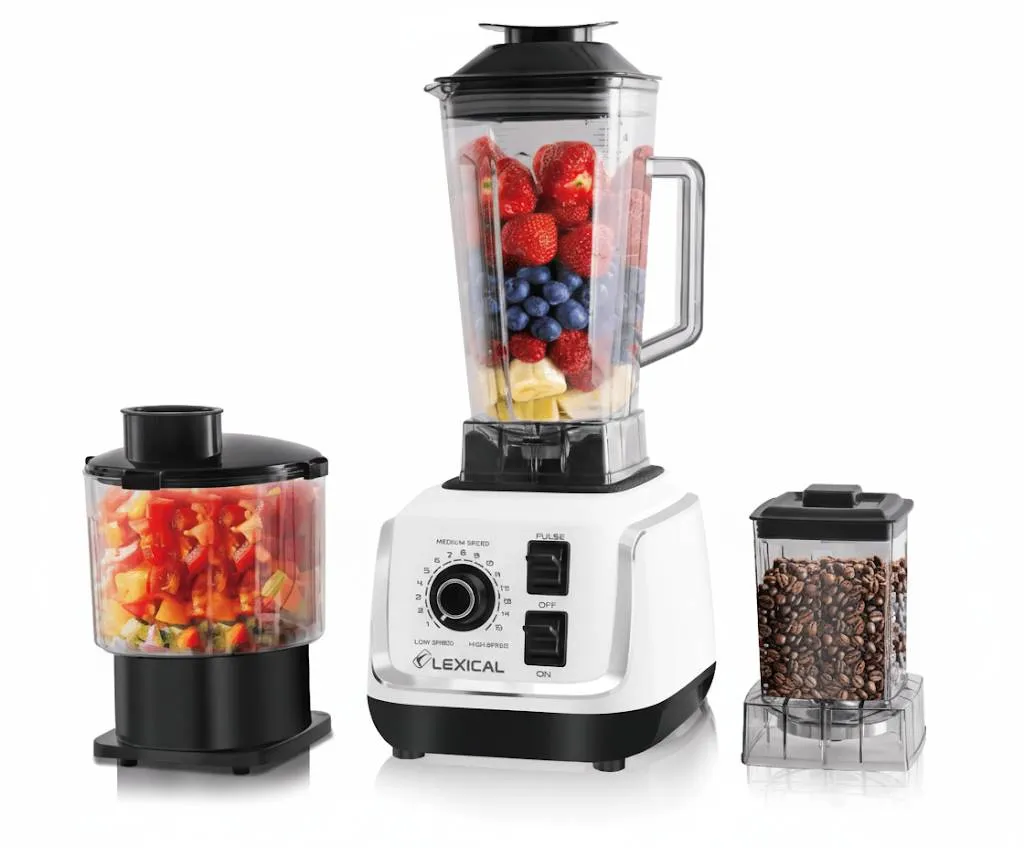 [LBL-1575B] Blender Professionnel Lexical 2L - 1500W - Blanc.webp