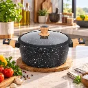 Marmite En Granit Sizar 24 cm - Noir (1).webp