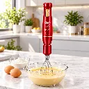 Mixeur Plongeant 5 en 1 Florence 600W Rouge