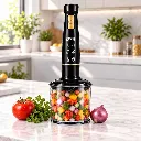 Mixeur Plongeant 5 en 1 Florence 600W Noir