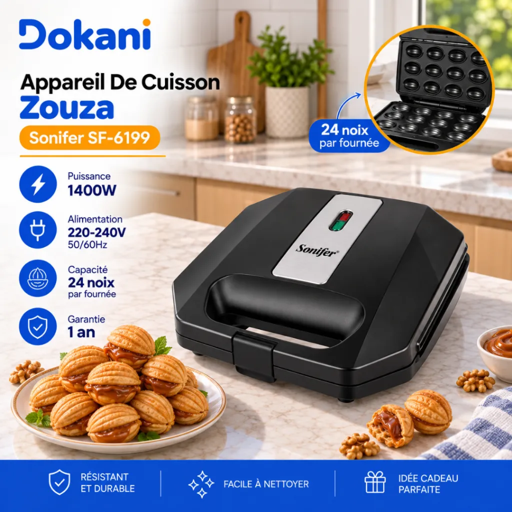 Appareil De Cuisson Zouza Sonifer - 1400W (4).webp
