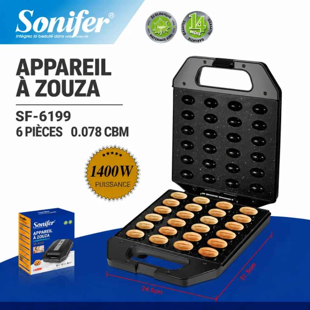 Appareil De Cuisson Zouza Sonifer - 1400W (5).webp