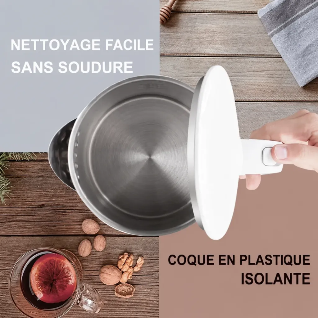 Bouilloire Eléctrique 0,6 L Sonifer 800W - Blanc (5).webp