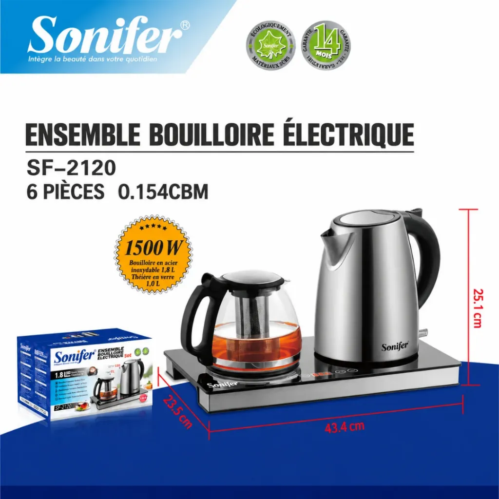 Bouilloire Eléctrique Intelligente Sonifer -1500 W (3).webp