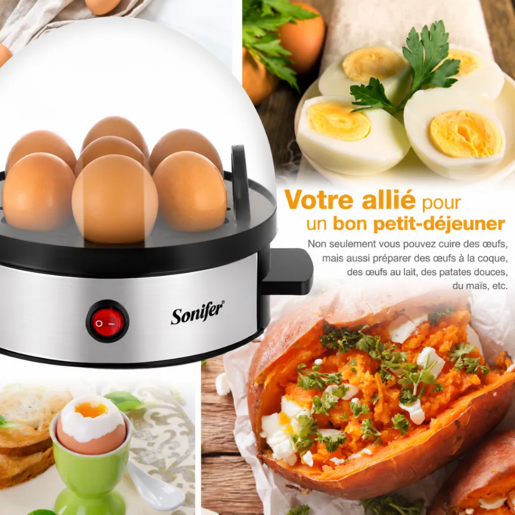 Cuiseur A Œufs Sonifer 350W- 7Œufs (4).webp