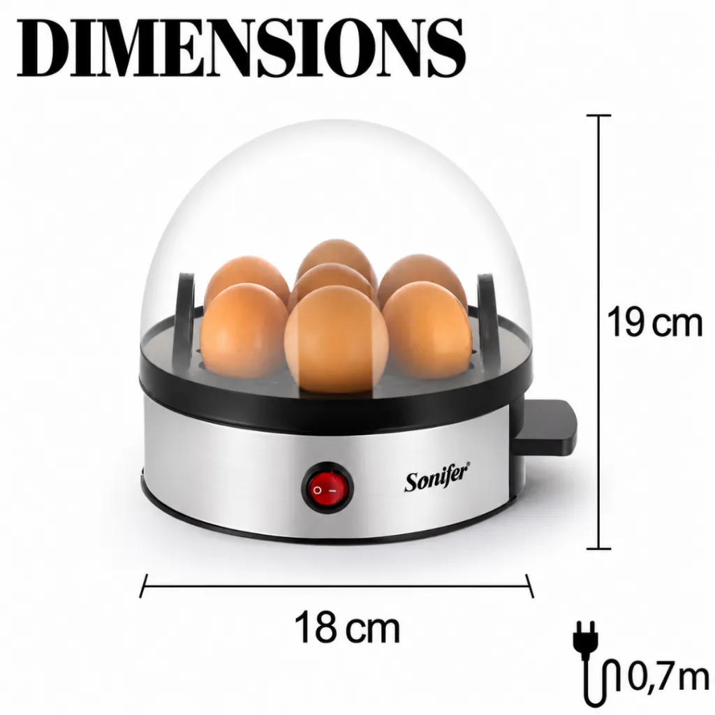 Cuiseur A Œufs Sonifer 350W- 7Œufs (1).webp