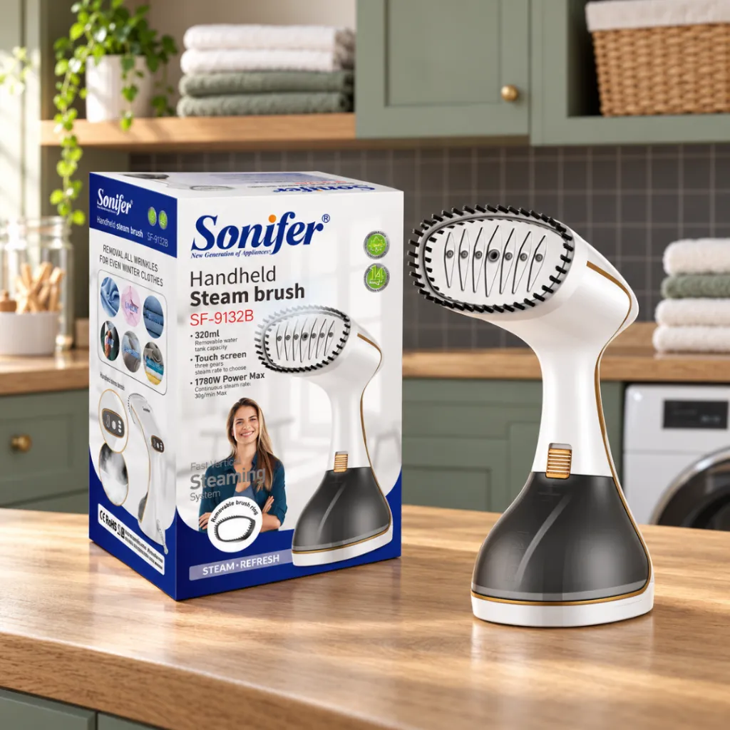 Défroisseur A Vapeur Sonifer 1780 W - 320 ml - Blanc (4).webp