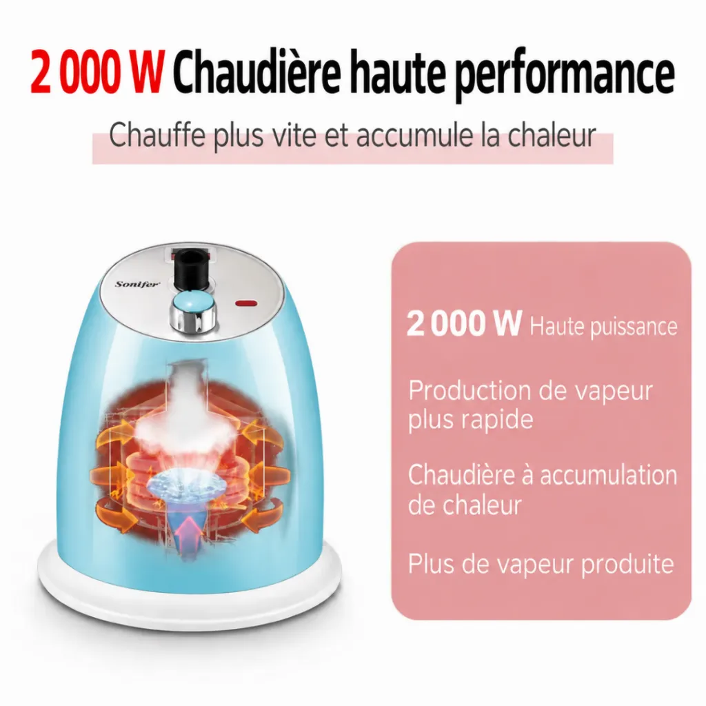 Défroisseur Vertical Sonifer 2000W - Bleu (7).webp