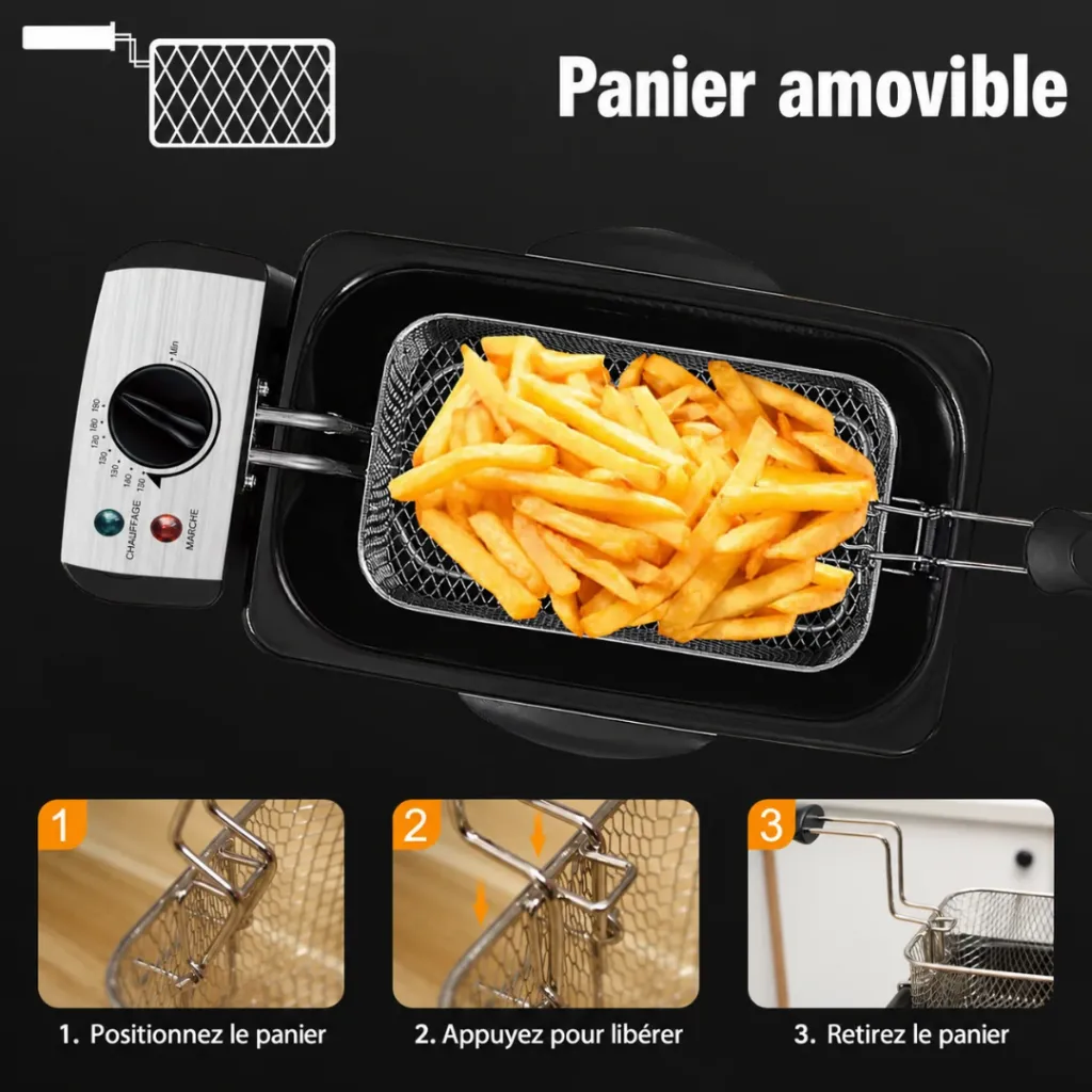 Friteuse Electrique 3L Sonifer - 2000W (1).webp