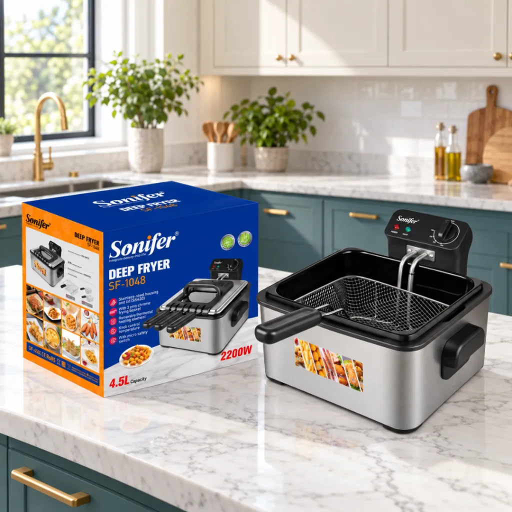 Friteuse Electrique 4,5L Sonifer - 2200W (4).webp