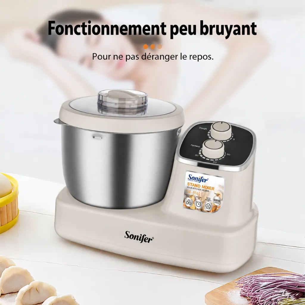 Robot Pâtissier A Température Sonifer 500W - 5L