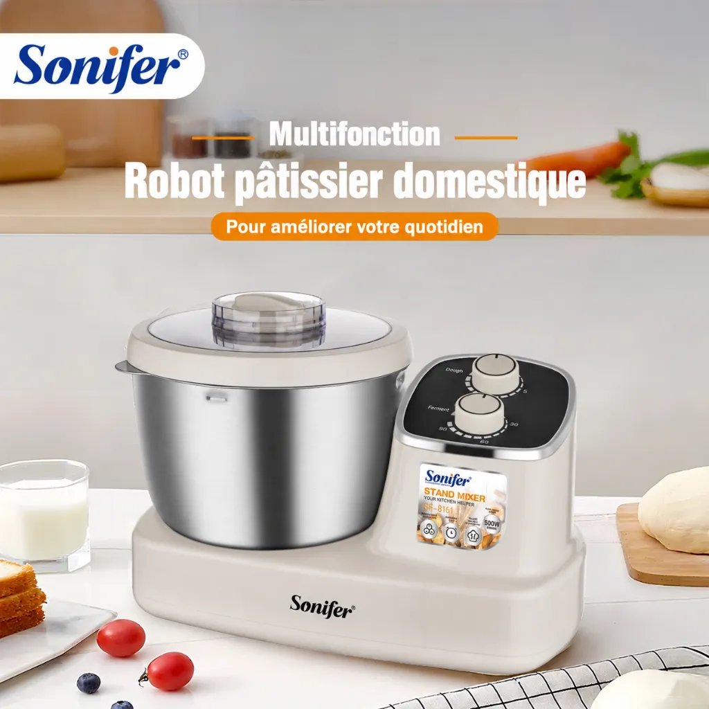 Robot Pâtissier A Température Sonifer 500W - 5L