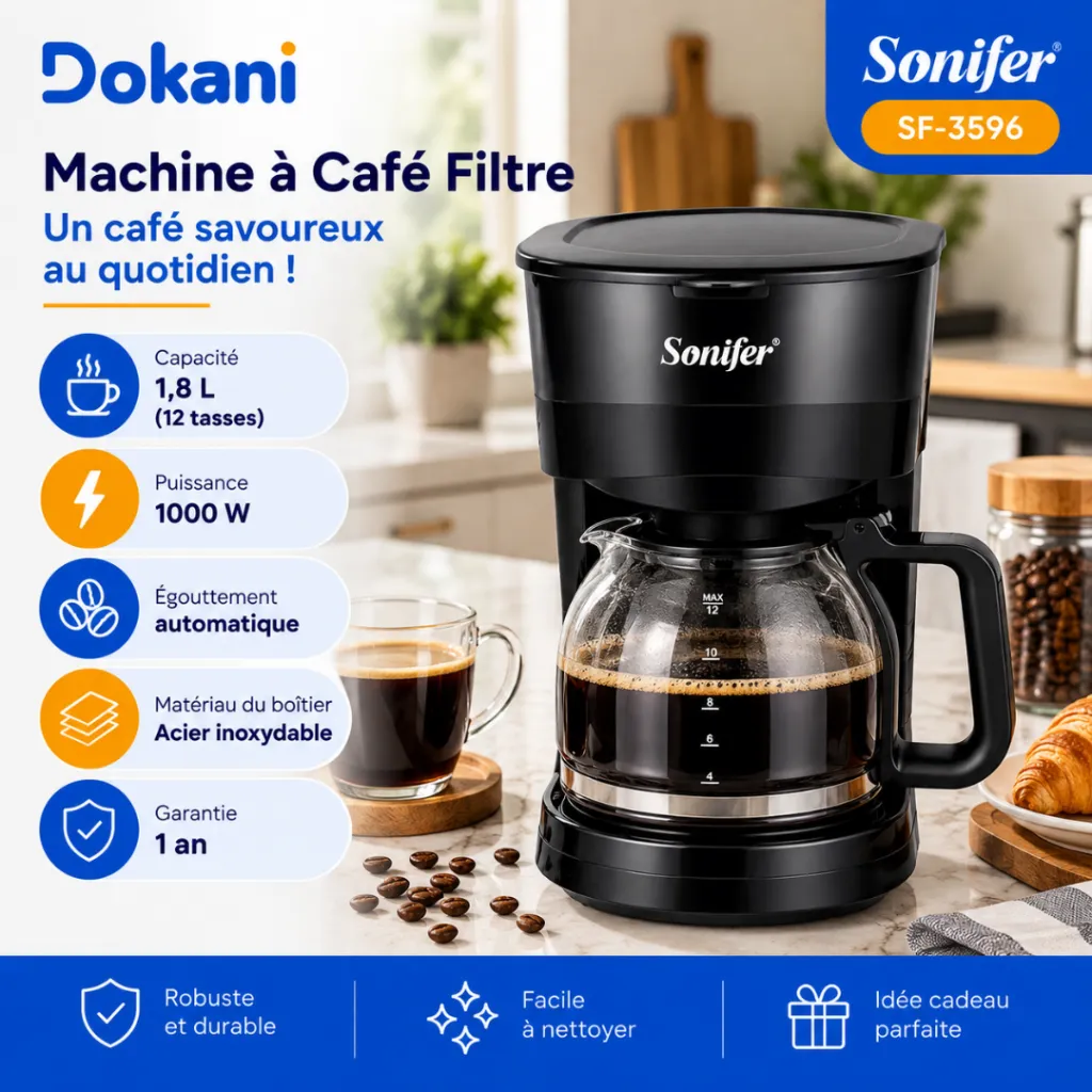 Machine A Café Filtre Sonifer 1,8L - 1000 W (2).webp