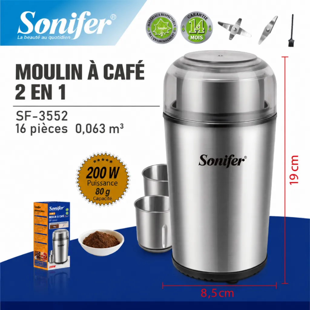 Moulin A Café Sonifer 200W - 80g (8).webp