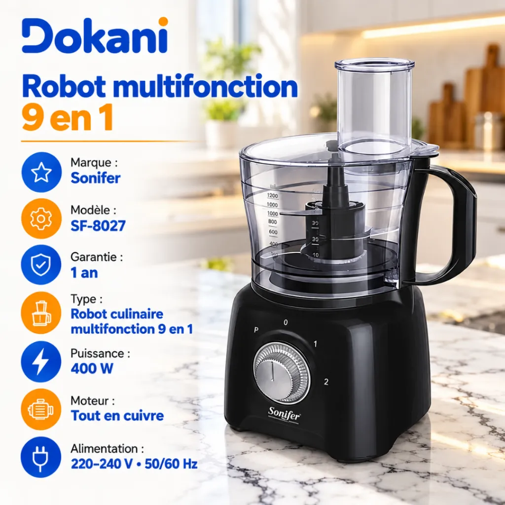 Robot Multifonction 9 En 1 Sonifer - 400W (5).webp