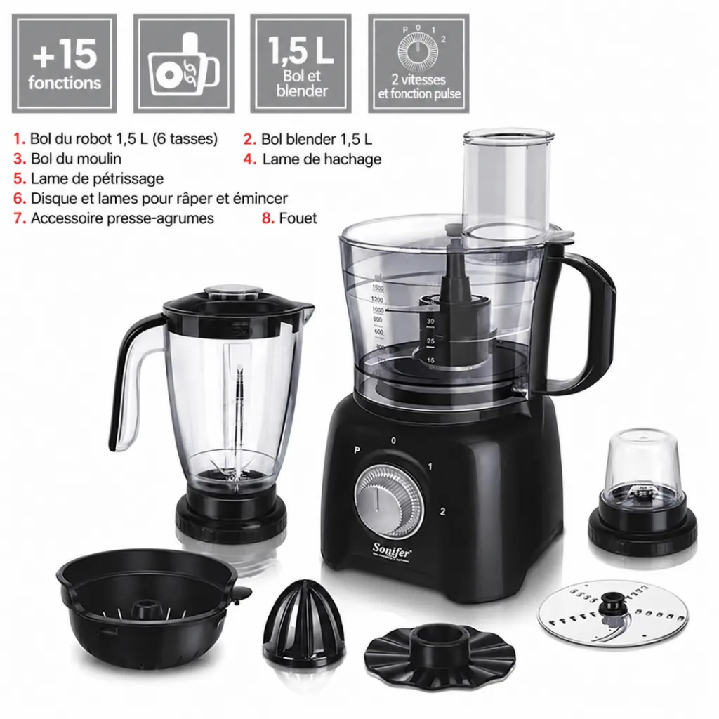 Robot Multifonction 9 En 1 Sonifer - 400W (2).webp