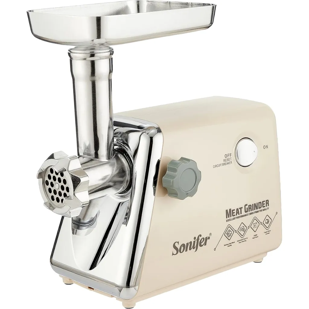 Hachoir A Viande Sonifer- 1500W- Beige (3).webp