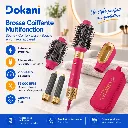 Brosse Coiffante Multifonction Lexical 6 en 1 – 1200 W -32000 RPM - Rose (1).webp