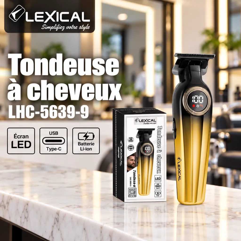 Tondeuse A Cheveux Rechargeable Lexical - 5 W.webp