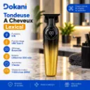 Tondeuse A Cheveux Rechargeable Lexical - 5 W - Noir Doré (3).webp