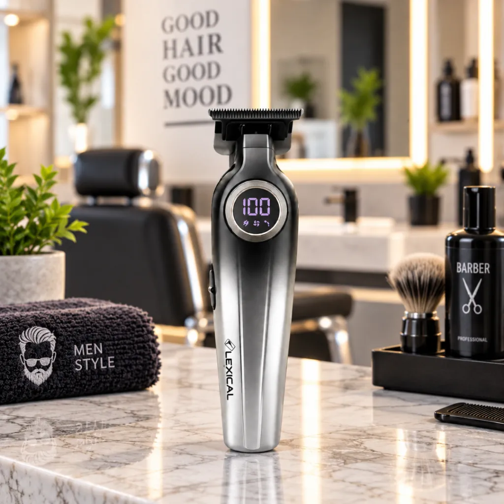 Tondeuse De Finition Cheveux Et Barbe Rechargeable Lexical - 5 W (2).webp