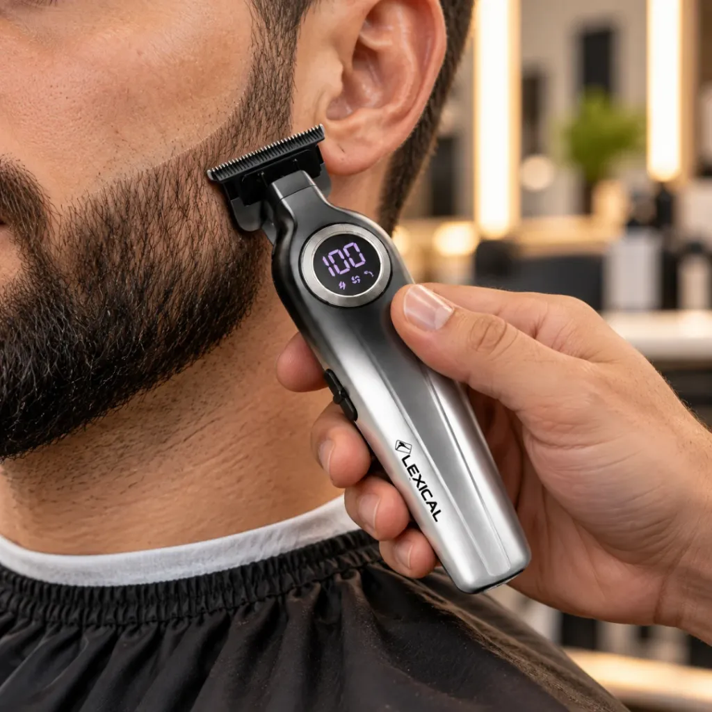 Tondeuse De Finition Cheveux Et Barbe Rechargeable Lexical - 5 W (3).webp