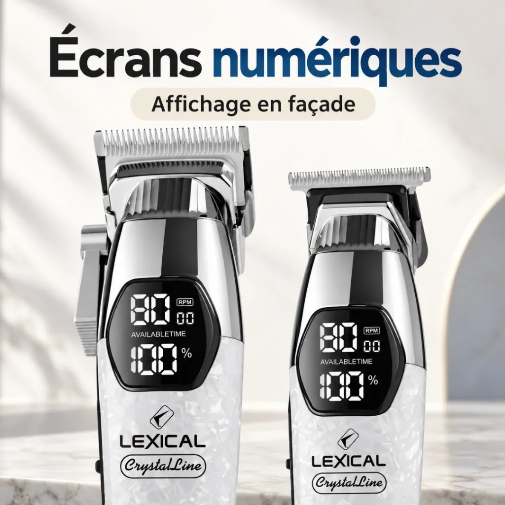 Pack De deux Tondeuses A Cheveux Rechargeables Lexical (1).webp