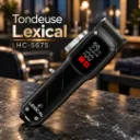 Tondeuse Cheveux Rechargeable Lexical Noir - 8 W (6).webp